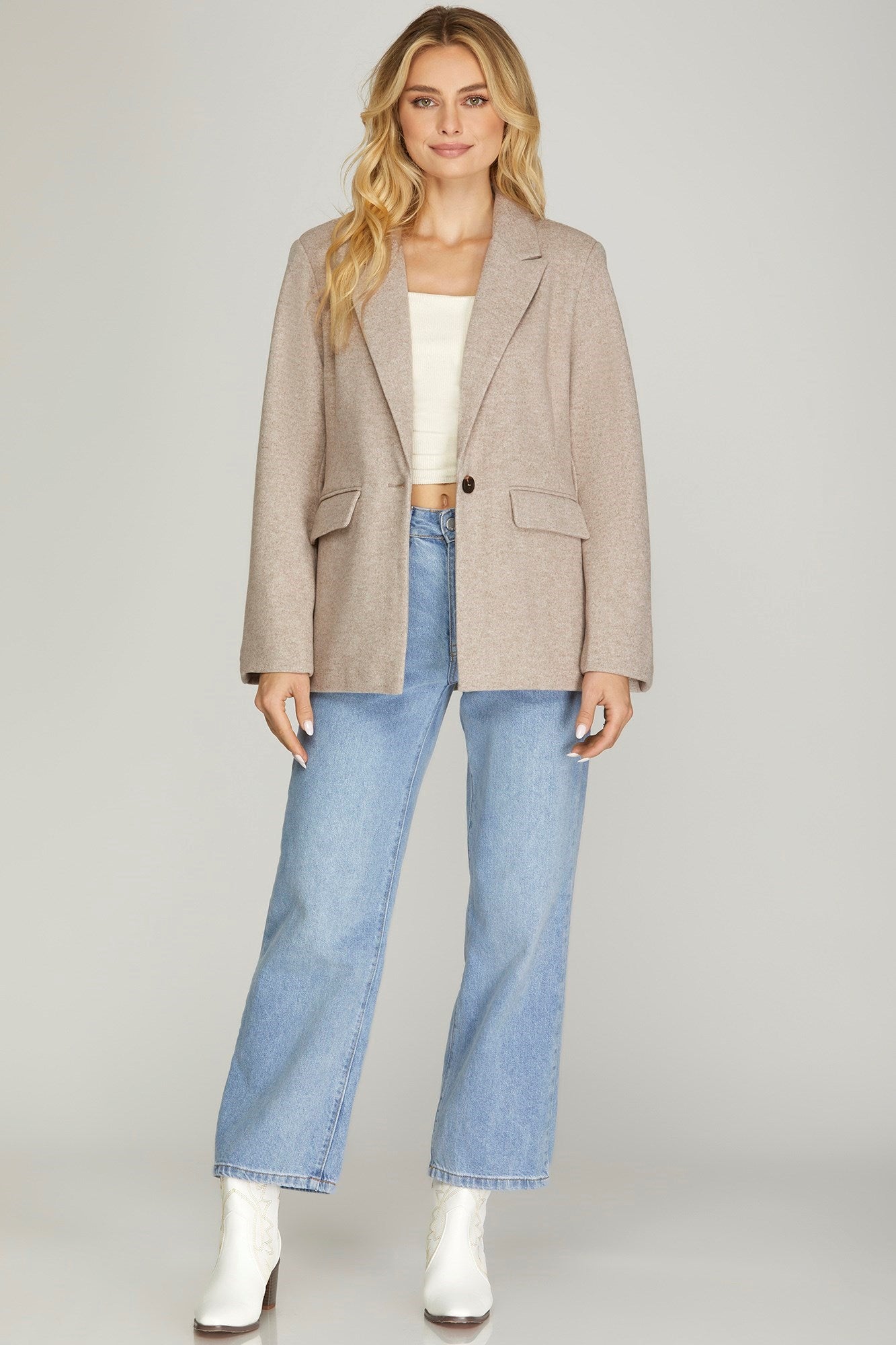 Tour The City Jacket in Oatmeal