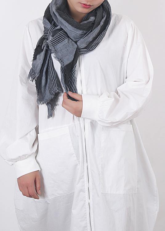 new 2019 black casual patchwork color scarf  cashmere wild shawl